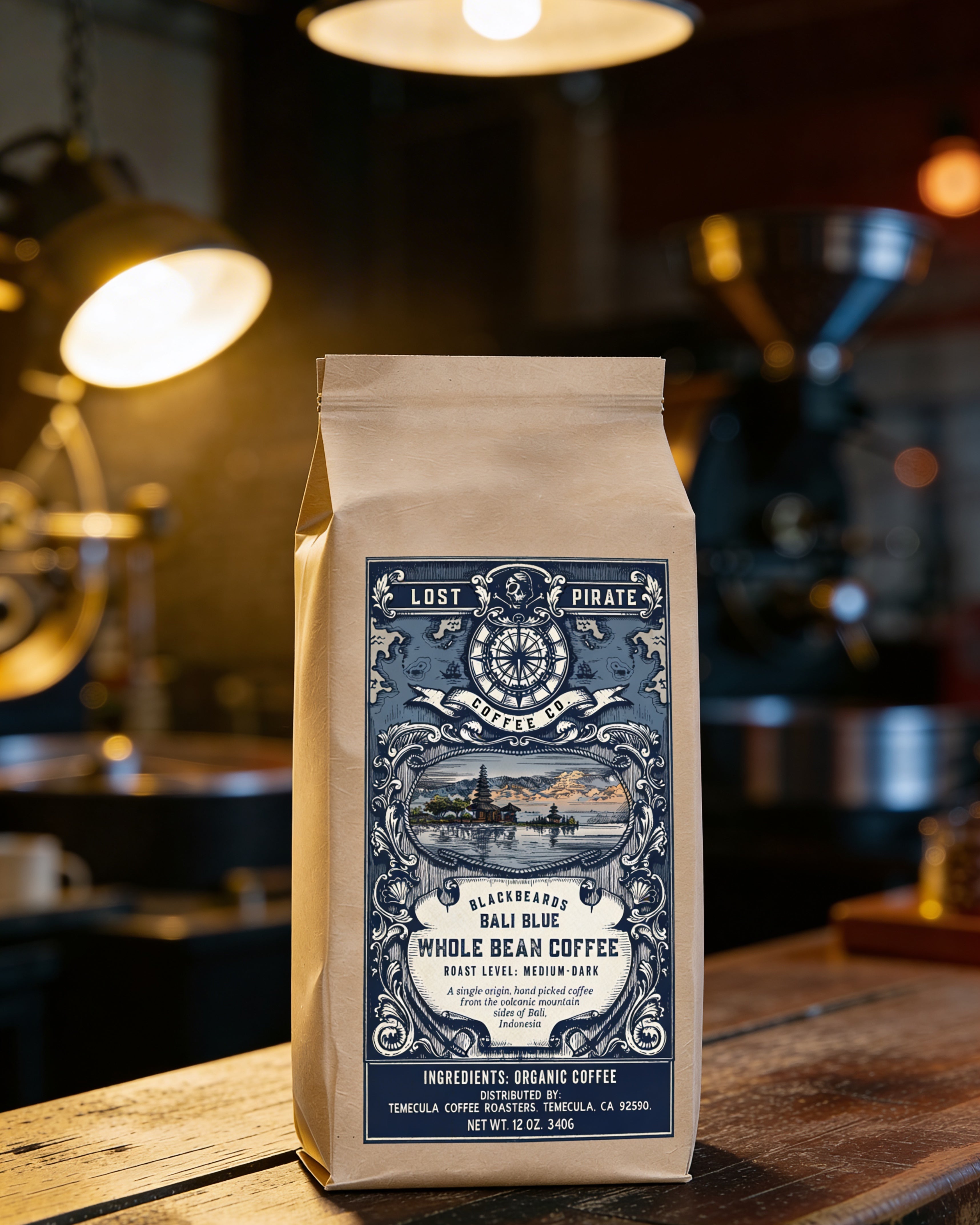 Black Beard's Bali Blue: Organic Coffee – Lost Pirate Coffee